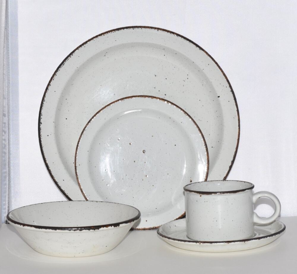 STONEHENGE Midwinter Creation Dinner Plate Desert Plate Bowl Mug/Saucer 5pc MCM